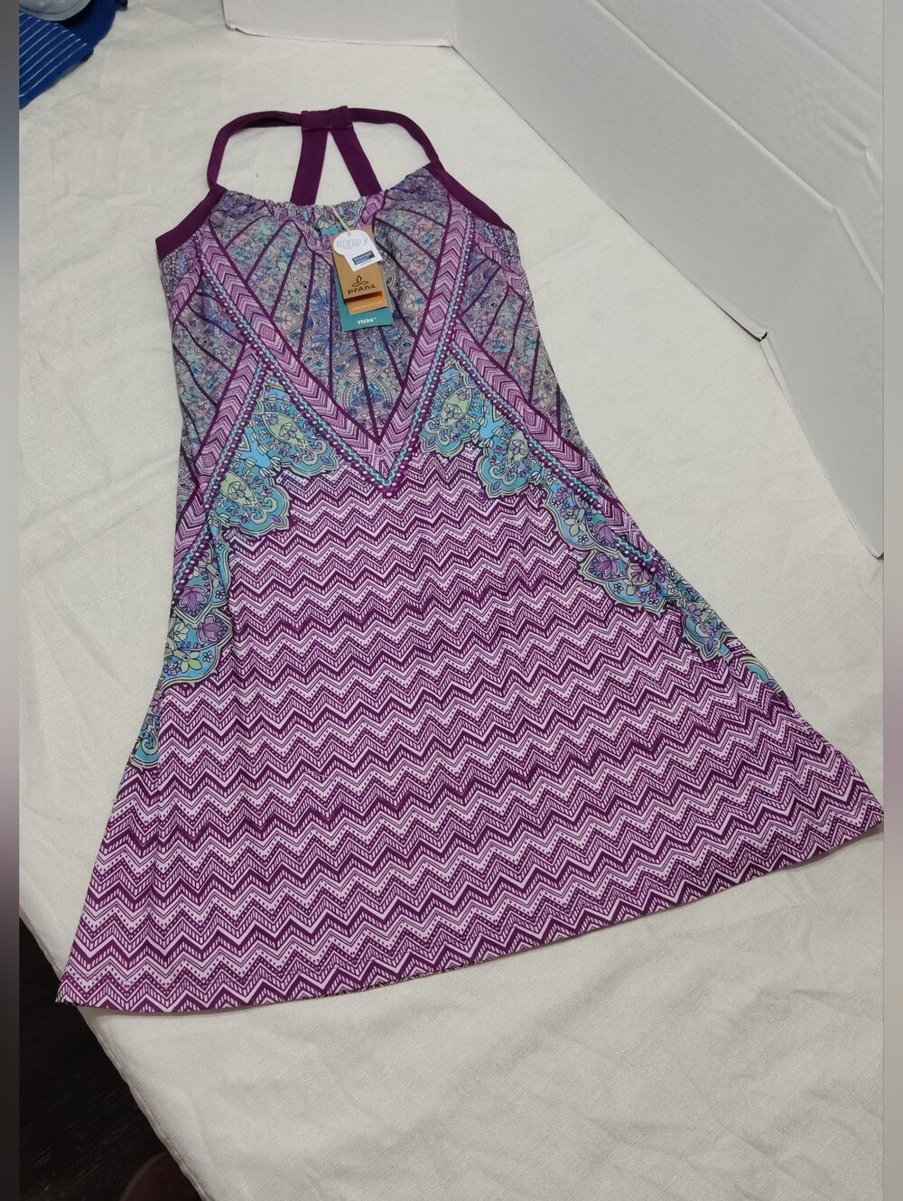 ( NEW ) Prana Quinn Drees Racerback Grapevine Zamba - Small Size